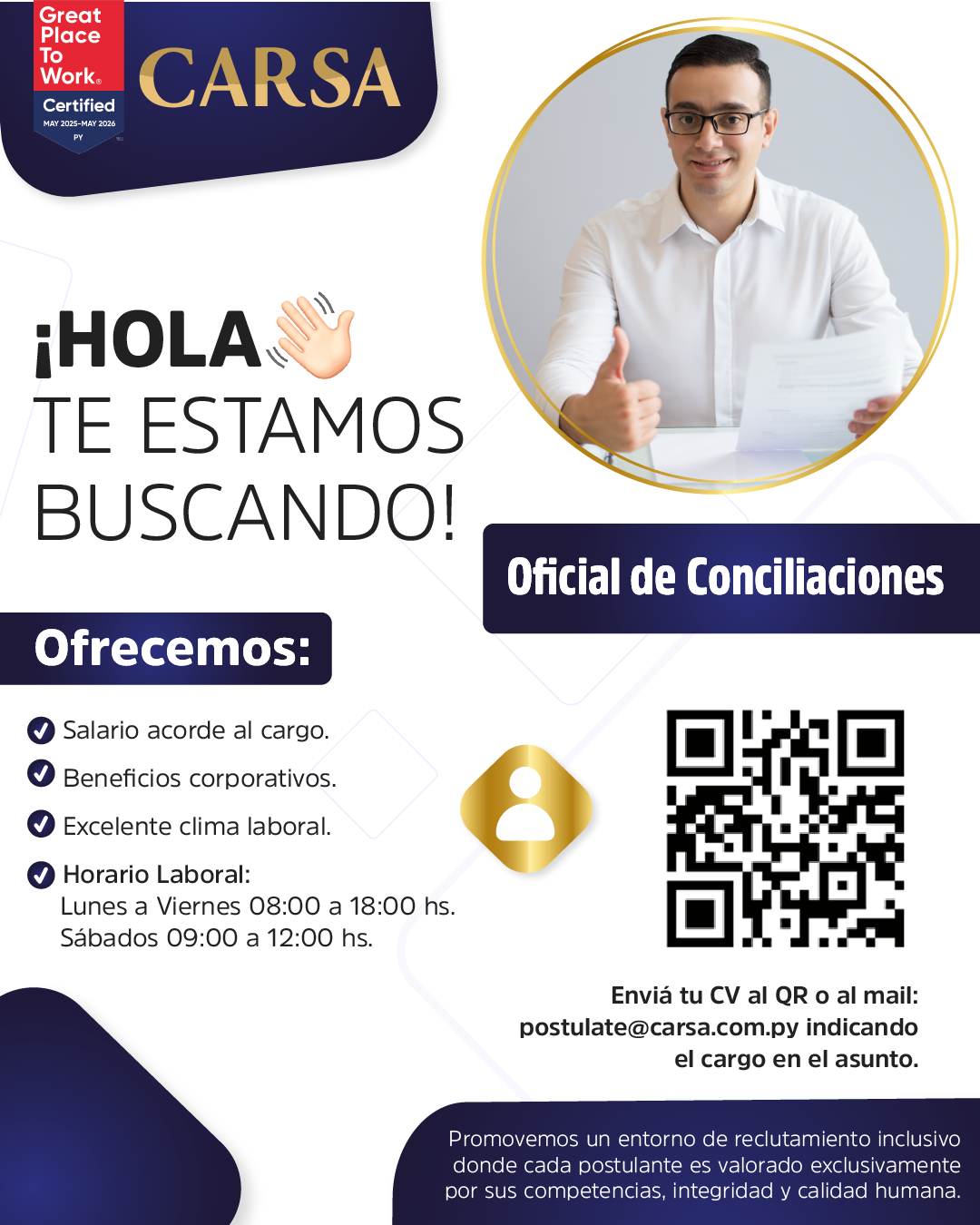 Oficial de Conciliaciones